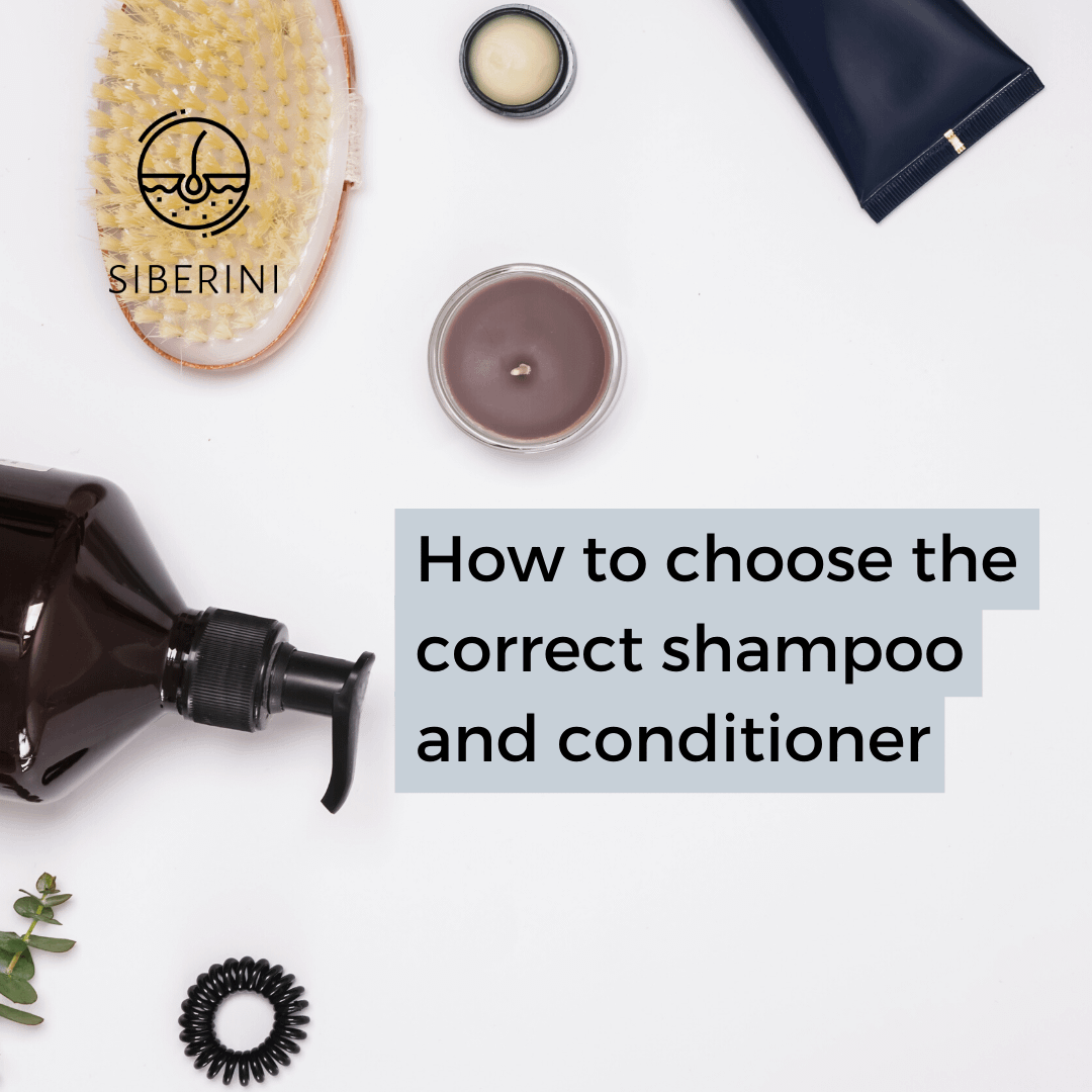 How to choose the correct shampoo and conditioner