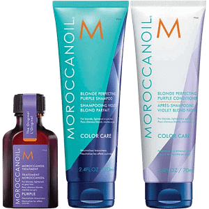 Moroccanoil Purple Discovery Kit, Brilliant Blonde